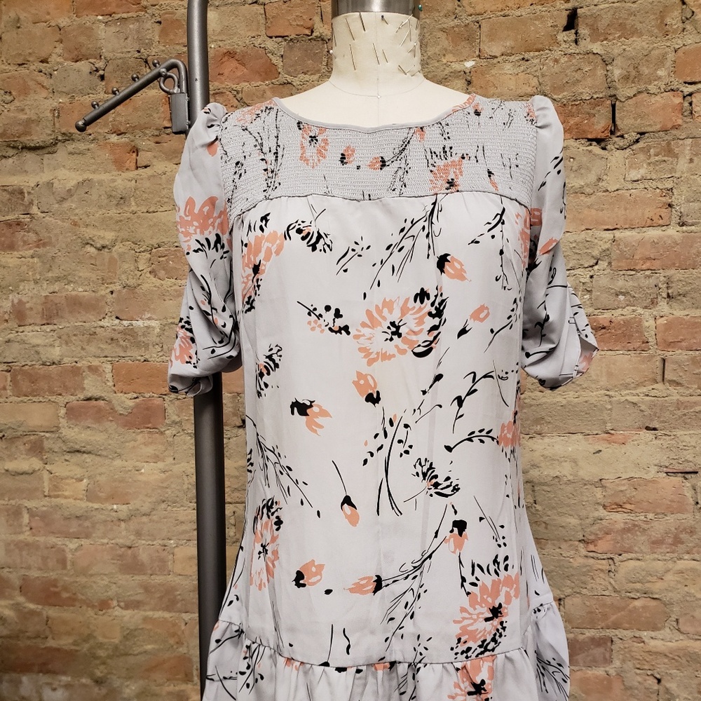 Floral mini dress